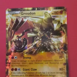 Pokemon Groudon ex 54/108 Dark Explorers Holo Ultra Rare 180 HP Basic - Image 1