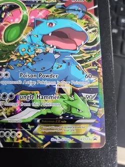 Venusaur EX XY123 - Black Star Promo Full Art Pokemon TCG HP - Image 5