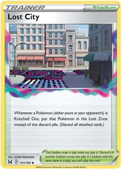 Pokemon - Lost Origins - Lost City - 161/196 - NM/M - Image 1
