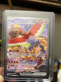 Pokemon TCG Ethan's Ho-Oh EX Sir 230/182 Destined Rivals Mint/Nm English - Image 1