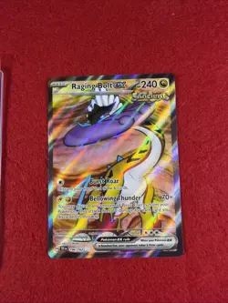 Raging Bolt EX 196/162 Temporal Forces Pokemon TCG Near Mint/Pack Fresh - Image 1