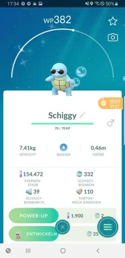 Pokemon Go Shiny Squirtle Sunglasses - Pokemon Go Shiny Schiggy Sonnenbrille - Image 1