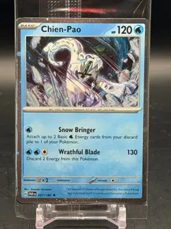 SEALED Chien-Pao 057/182 (Cosmos Holo) - Pokemon TCG Paradox Rift NM/MNT - Image 1