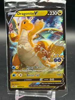 Pokemon - Dragonite V SWSH235 & VSTAR SWSH236 - Pokemon Go - Sealed Promo - Image 1