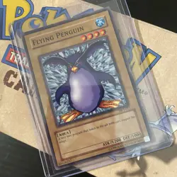 VINTAGE Flying Penguin MP-011 McDonald’s Yu-Gi-Oh Near Mint NM - Image 1