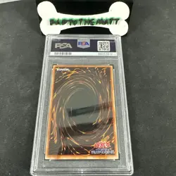 Yugioh Time Wizard Secret Rare Japanese Metal Raiders ME-00 PSA 10 Gem Mint - Image 2