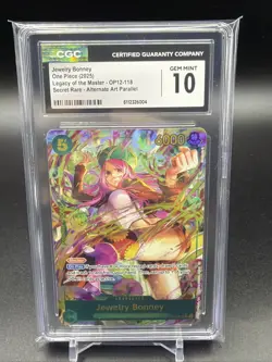 Jewelry Bonney OP12-118 One Piece Legacy of the Master Alt Art - CGC 10 - Image 1