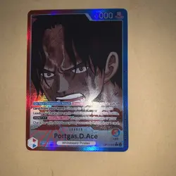 One Piece TCG Portgas.D.Ace (002) (Alternate Art) OP13-002 | PERFECT 10 - Image 1