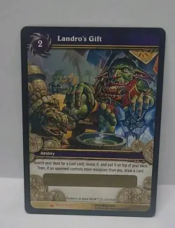 World of Warcraft Loot Card Landro’s Gift (Unscratched) Chance For A Rare Mount - Image 1