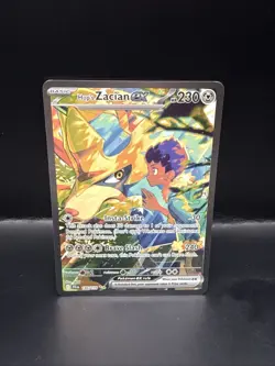 Pokemon TCG Hop's Zacian EX Holo Card 186/159 Sv09: Pokemon Journey Together NM - Image 3