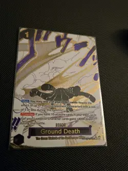 Ground Death (Alternate Art) - The Azure Sea's Seven (OP14) One piece card Game - Image 1