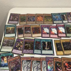 Yu-Gi-Oh TCG Vintage Lot Of 120+ Mostly Holo Foil Cards Condition As Shown OBO - Image 2