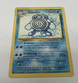 Pokemon TCG Poliwhirl Base Set, Unlimited Uncommon Card 38/102 - Image 4