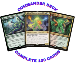 Omnath, Locus of Creation/Landfall/Custom Commander/EDH Deck 100 Cards MTG - Image 1