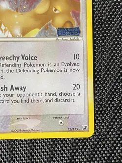 Stantler 32/115 Unseen Forces Reverse Stamped Pokemon Card Inverted Holo LP/NM - Image 5