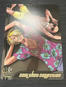 Sanji Kame-sennin Dragon Ball & One Piece wafer card JUMP 40th anniversary 2008 - Image 2