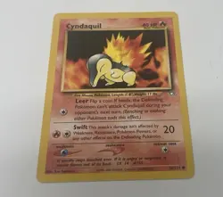 Pokemon TCG Cyndaquil Neo Genesis Card 56/111 Unlimited Common - Image 3