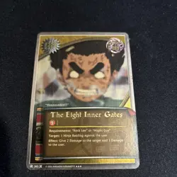 Naruto CCG The Eight Inner Gates 383 LP MP Foil Card - Image 1