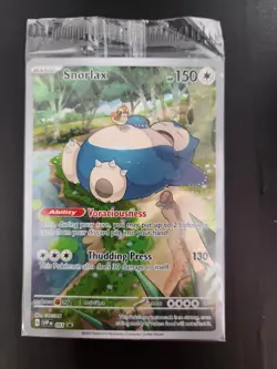 Pokemon TCG Snorlax Promo Card 051 Sealed NM Condition - Image 1