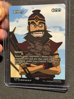 Bribery TLE #10 Non-Foil Full Art NM MTG - Image 2