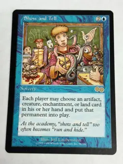 MTG Show and Tell (96) *Non-Foil* Base Rare Urza's Saga 1998 NM/MT Combined Ship - Image 2
