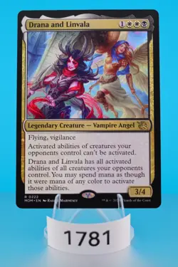 MTG Drana and Linvala March of the Machine Regular #222 - Image 1