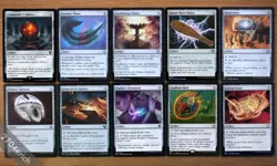 Set 10 Popular Commander Mana Rock Artifacts *NM* MTG Deck Building Magic Group - Image 1