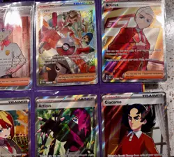 Pokemon Full Art Trainer Lot 10 Cards NM/M Atticus Arven Ortega Eri Mela Nemona+ - Image 4