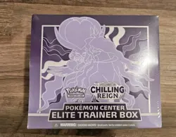 Pokemon Center Sword and Shield Chilling Reign Elite Trainer Box ETB Sealed New - Image 1