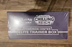 Pokemon Center Sword and Shield Chilling Reign Elite Trainer Box ETB Sealed New - Image 5