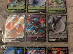 Pokemon IR/full Art Lot Of 45 Cards random sets Mew V Raichu Pikachu Trainer(s) - Image 5