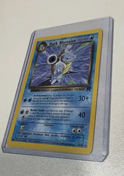 Dark Blastoise NH 20/82 Non Holo Rare Pokemon Team Rocket NM MINT - Image 3