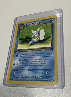 Dark Blastoise NH 20/82 Non Holo Rare Pokemon Team Rocket NM MINT - Image 4