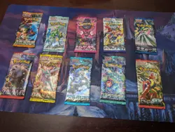 10 Sealed Japanese Pokemon Booster Packs All Different Sets - Image 1