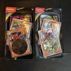 2 Pack Mega Evolutions: Phantasmal Flames Pokemon Art Set Blister Packs - Image 1