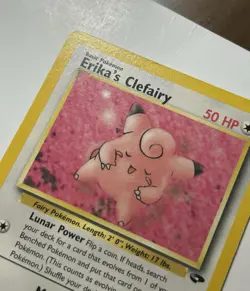 Pokemon TCG Erika's Clefairy Gym Challenge 40/132 - MP - Image 3