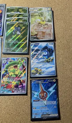 Pokemon Phantasmal Flames Illustration Rare Full Art Lot Meowth Piplup Ludicolo - Image 2