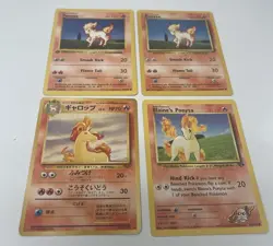 1999 Pokemon TCG Ponyta Base Set 1st Edition Shadowless Non-Holo 60/102 - Image 1