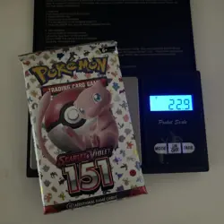 Pokemon 151 English Heavy Sealed Booster Pack (22.9 grams) - Image 1