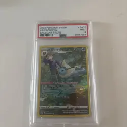 PSA 9 Brilliant Stars Vaporeon TG02 FA - 2022 Pokemon Swsh09 TG02/TG30 - Image 1