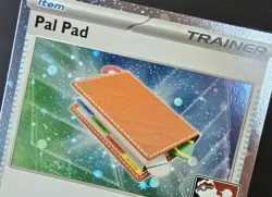 DOUBLE SWIRL Pal Pad 182/198 Play! Prize Pack Series 4 Cosmos Holo Pokemon NM A - Image 3