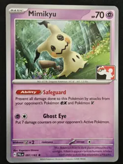 Mimikyu 097/193 Play Prize Pack Series 4 Stamped Promo Pokemon TradingCG 2023 NM - Image 1
