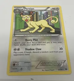 Pokemon TCG Destined Rivals 150/182 Double Rare Team Rockets Persian EX - Image 5