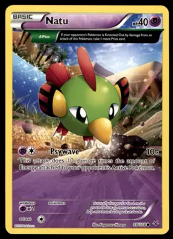 2015 XY - Roaring Skies Natu Basic/Common #28 - Image 1