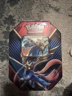 Pokemon TCG Zacian V Tin - Factory Sealed - Image 1
