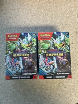 Pokemon Twilight Masquerade Scarlet & Violet TCG Booster Bundle lot of 2 - Image 1