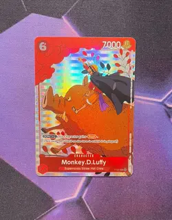 One Piece TCG: Gift Collection 2023 P-001 Monkey.D.Luffy (Promo) - M/NM - Image 1