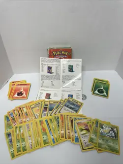Pokemon TCG Brushfire Theme Deck Box. Box only - With cards Incomplete WOTC 1999 - Image 1
