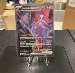 Pokemon TCG Destined Rivals Team Rockets Mewtwo EX Card 231/182 NM Condition - Image 2