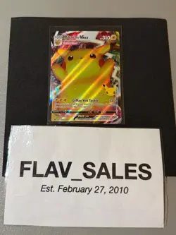 Pikachu VMAX Pokemon SWSH062 NEAR MINT SWSH: Sword & Shield Promo Cards Holo - Image 2